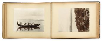 (FIJI--EARLY PHOTOGRAPHS.) An album containing 54 photographs,